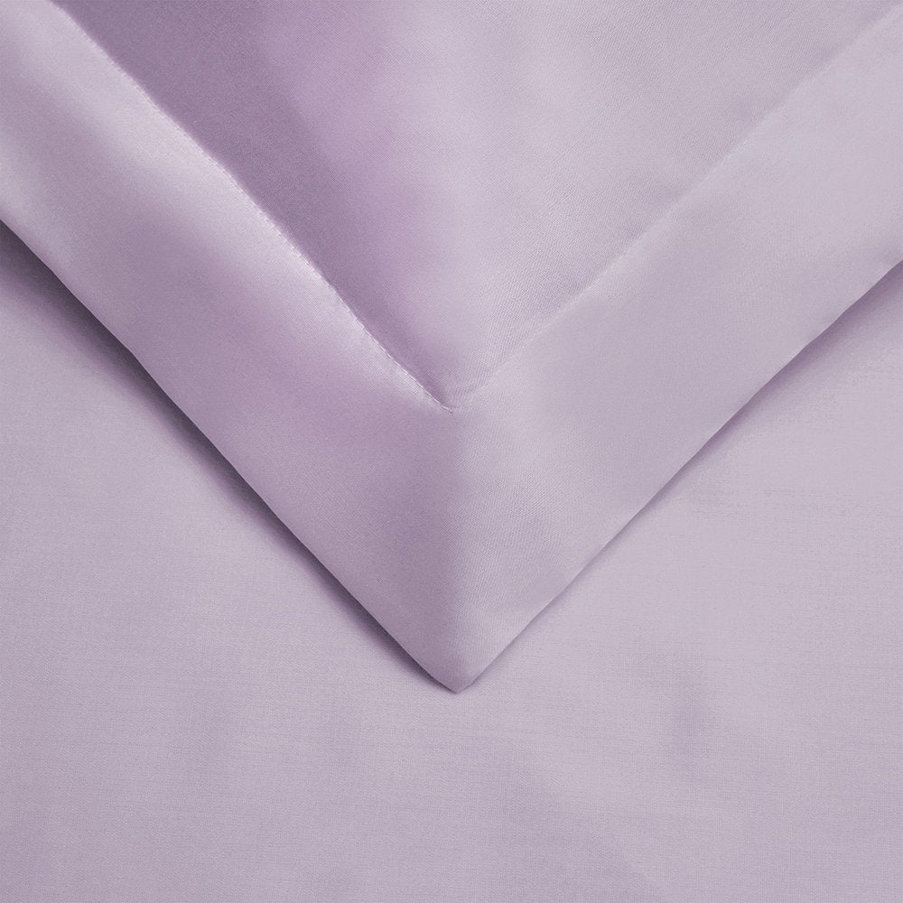 Pink Lavender King Cotton Blend 300 Thread Count Washable Duvet Cover Set HomeRoots