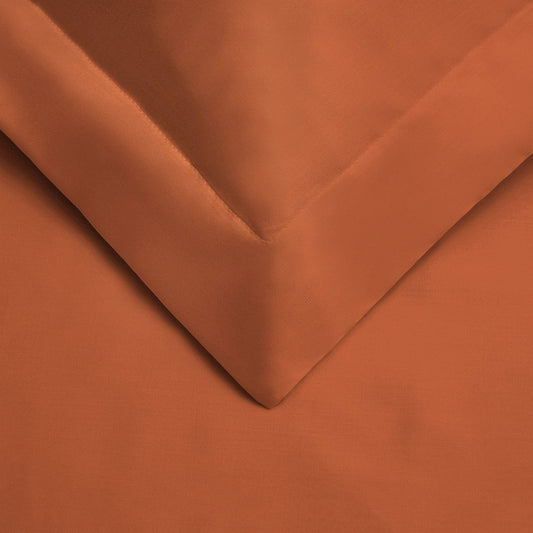 Pumpkin Twin Cotton Washable Duvet Cover Set HomeRoots