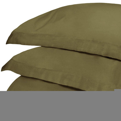 Sage Twin Cotton Blend 300 Thread Count Washable Duvet Cover Set HomeRoots