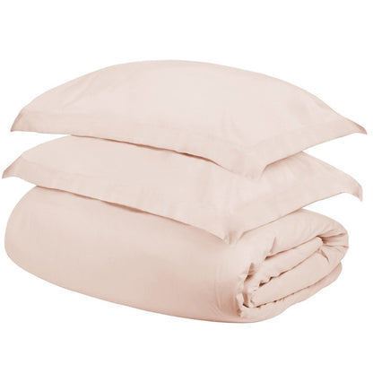 Pink King Cotton Washable Duvet Cover Set HomeRoots