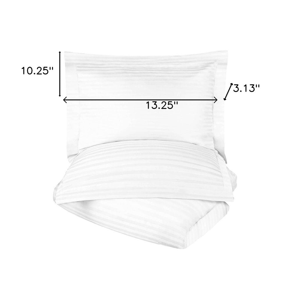 White King Cotton Blend 400 Thread Count Washable Duvet Cover Set HomeRoots