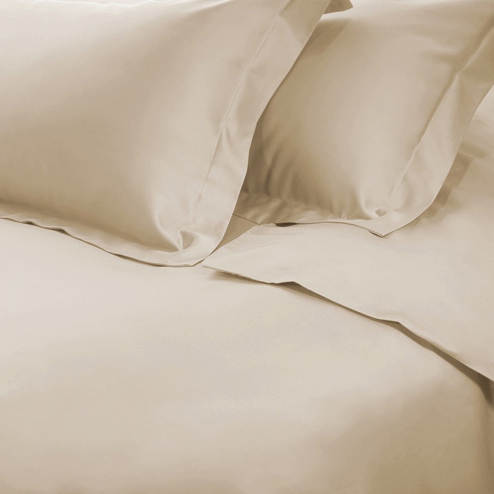 Ivory Queen Cotton Blend 650 Thread Count Washable Duvet Cover Set HomeRoots
