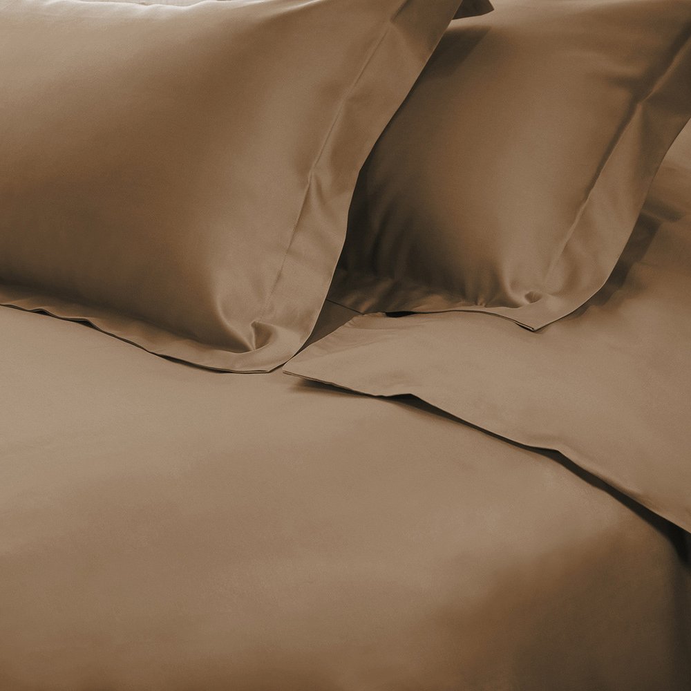 Taupe Queen Cotton Washable Duvet Cover Set HomeRoots