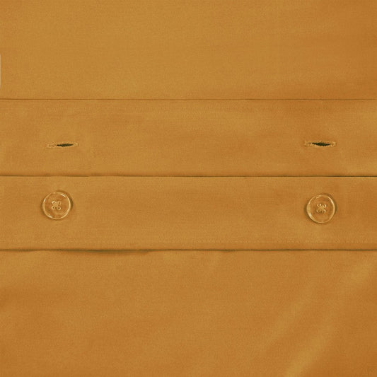 Brown Sugar King Cotton Blend 650 Thread Count Washable Duvet Cover Set HomeRoots