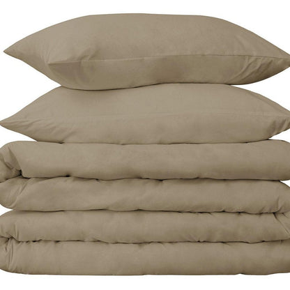 Linen Twin Cotton Washable Duvet Cover Set HomeRoots