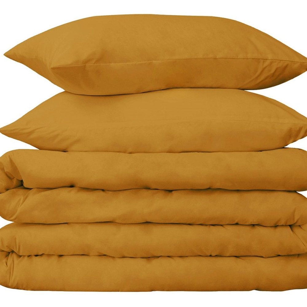 Brown Twin Cotton Washable Duvet Cover Set HomeRoots