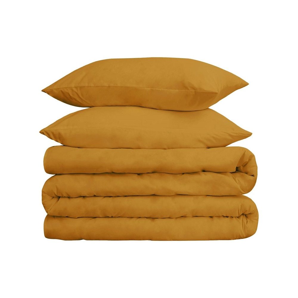 Brown Twin Cotton Washable Duvet Cover Set HomeRoots