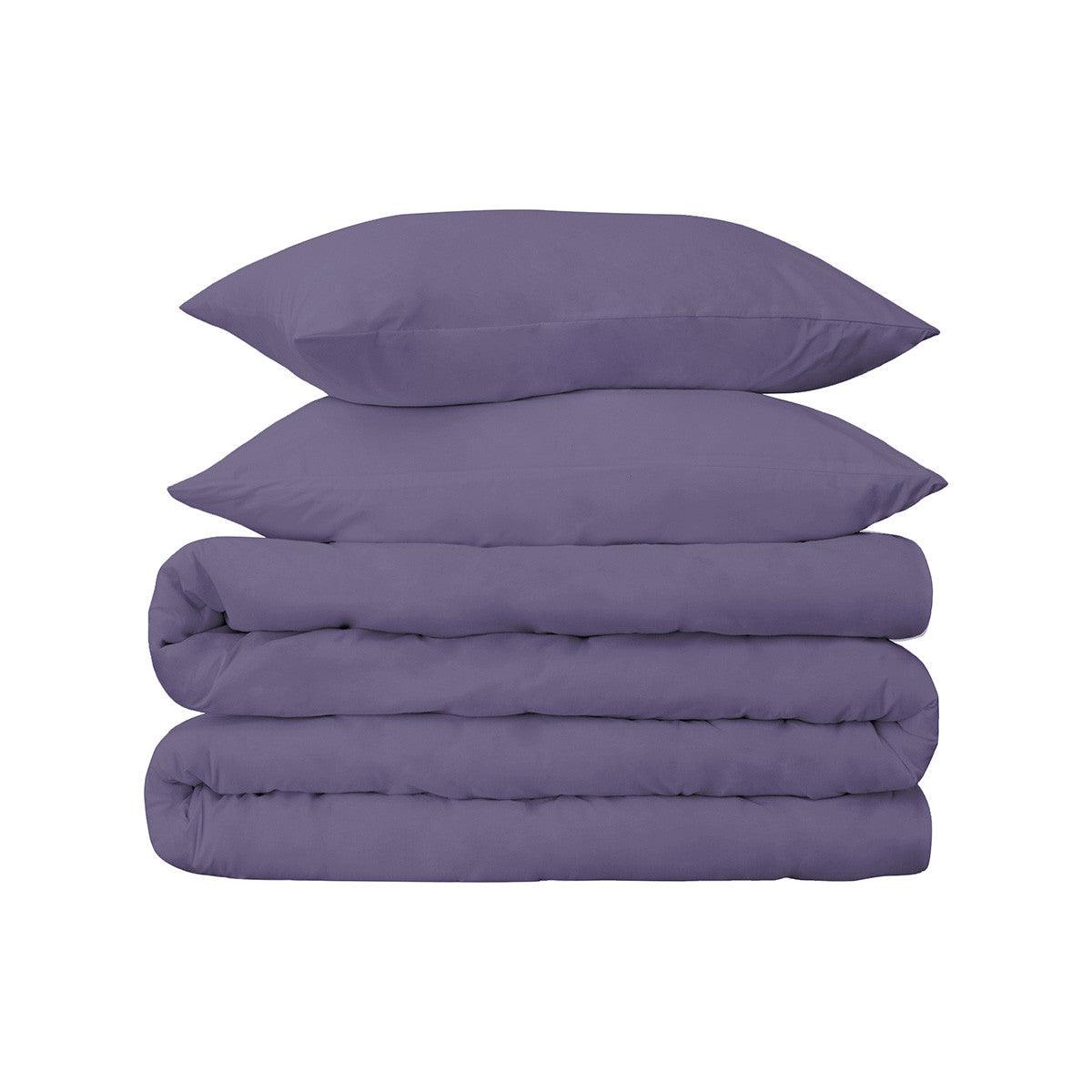 Wisteria Twin Cotton Blend 650 Thread Count Washable Duvet Cover Set - FurniFindUSA