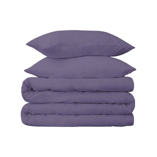 Wisteria Twin Cotton Washable Duvet Cover Set HomeRoots