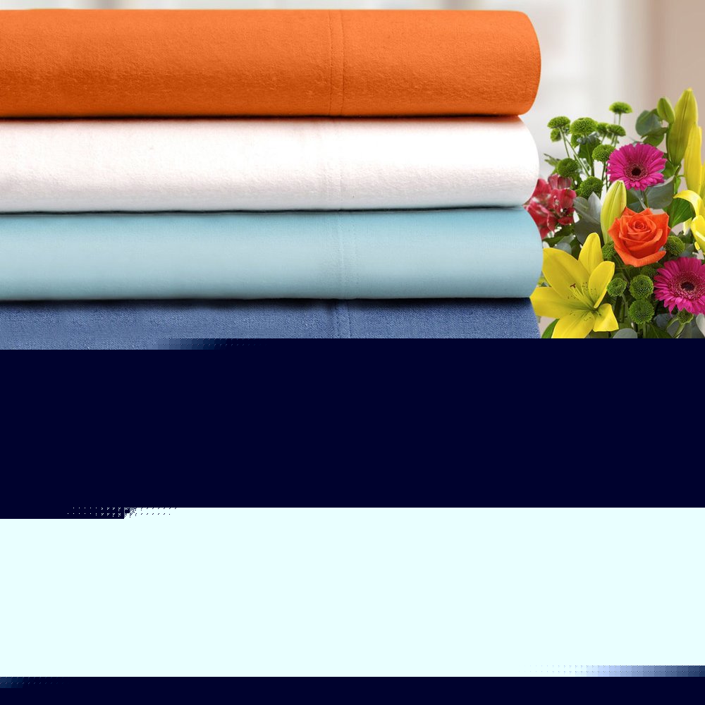 White Queen Cotton Blend 0 Thread Count Washable Duvet Cover Set HomeRoots