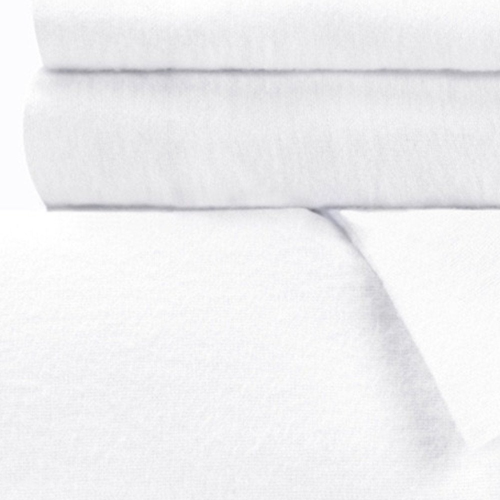 White Queen Cotton Blend 0 Thread Count Washable Duvet Cover Set HomeRoots