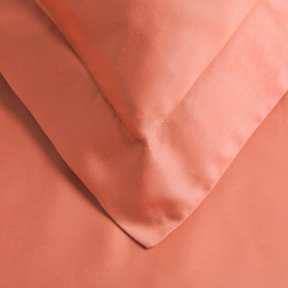 Coral King Cotton Blend 300 Thread Count Washable Duvet Cover Set HomeRoots