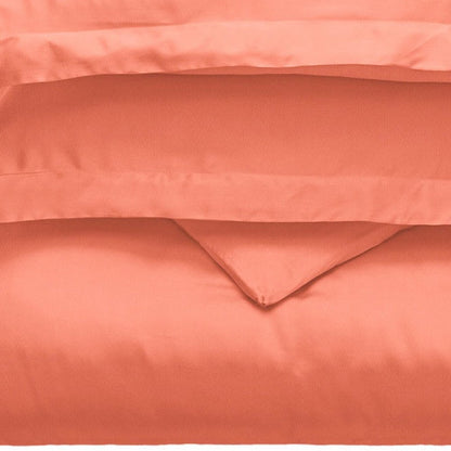 Coral King Cotton Blend 300 Thread Count Washable Duvet Cover Set HomeRoots