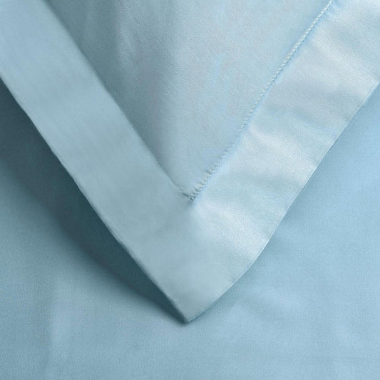 Light Blue King Modal Washable Duvet Cover Set With Two Shams