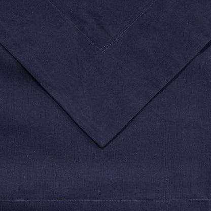 Blue Queen Cotton Washable Duvet Cover Set With Two Shams HomeRoots