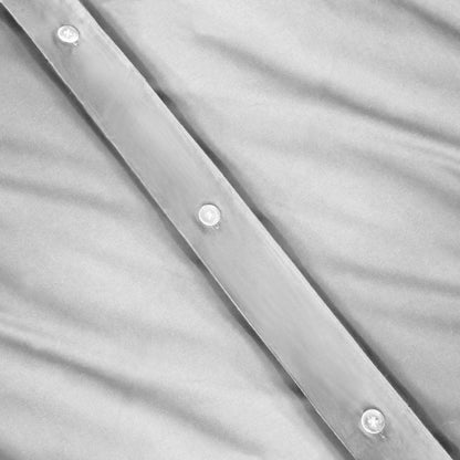 Platinum King Cotton Washable Duvet Cover Set HomeRoots