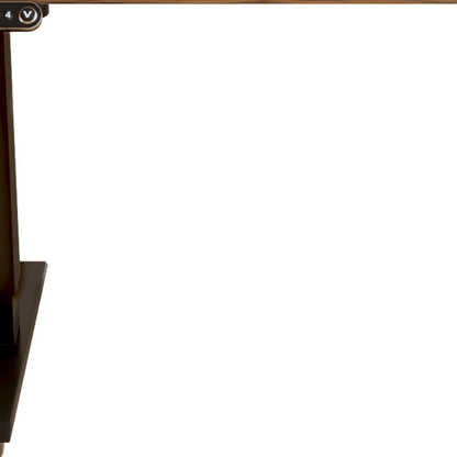 48" Adjustable Brown and Black Computer Desk HomeRoots