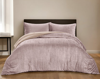 Dark Slate Gray Queen Polyester 180 Thread Count Washable Down Comforter Set