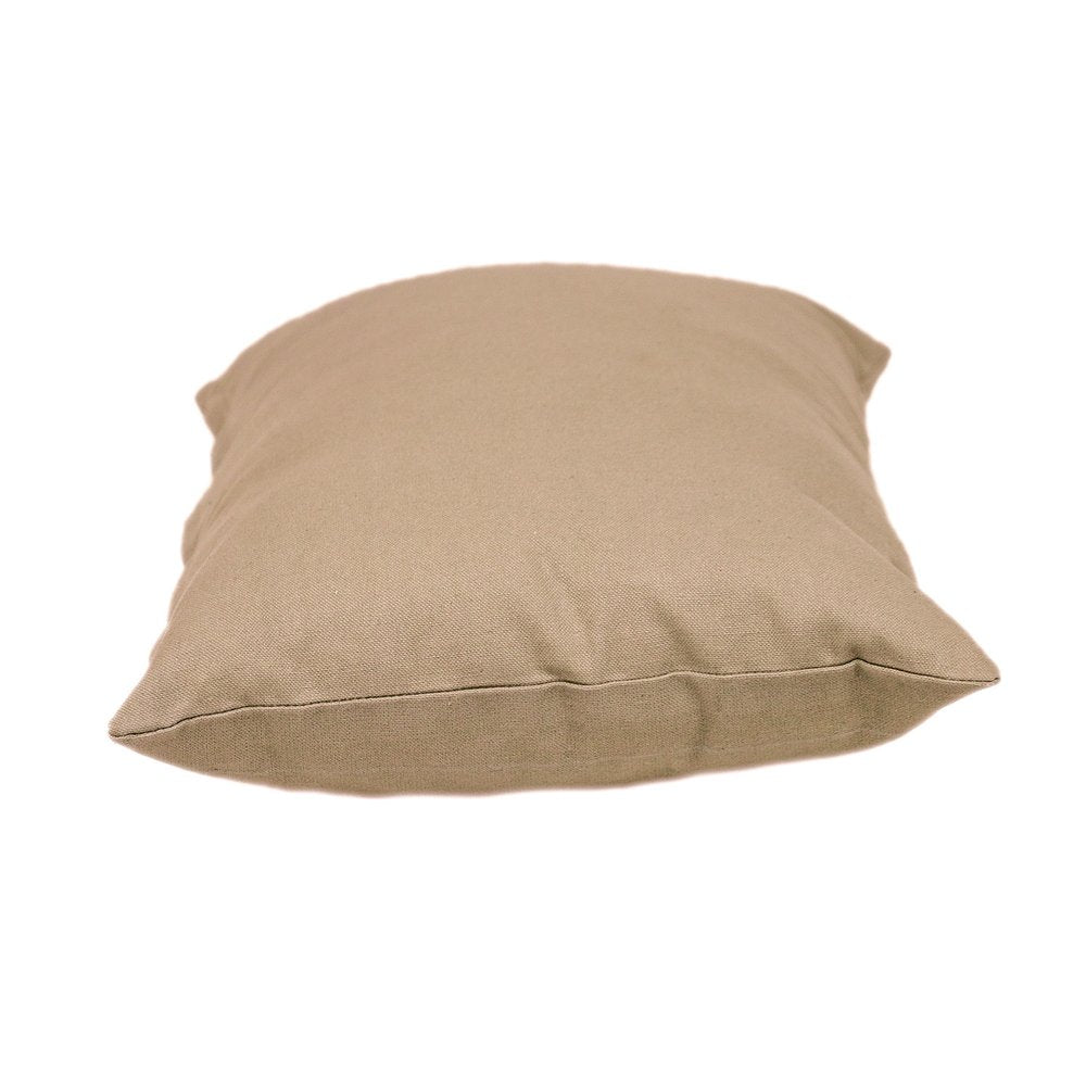 12" X 18" Gray Cotton Throw Pillow — view 2