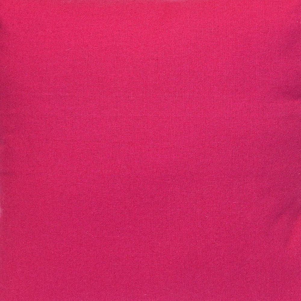 16" Pink Cotton Throw Pillow — view 8