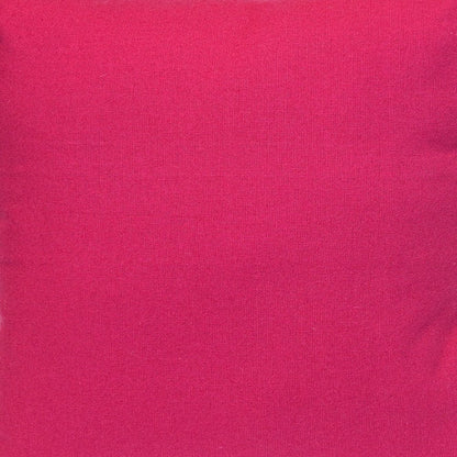 16" Pink Cotton Throw Pillow