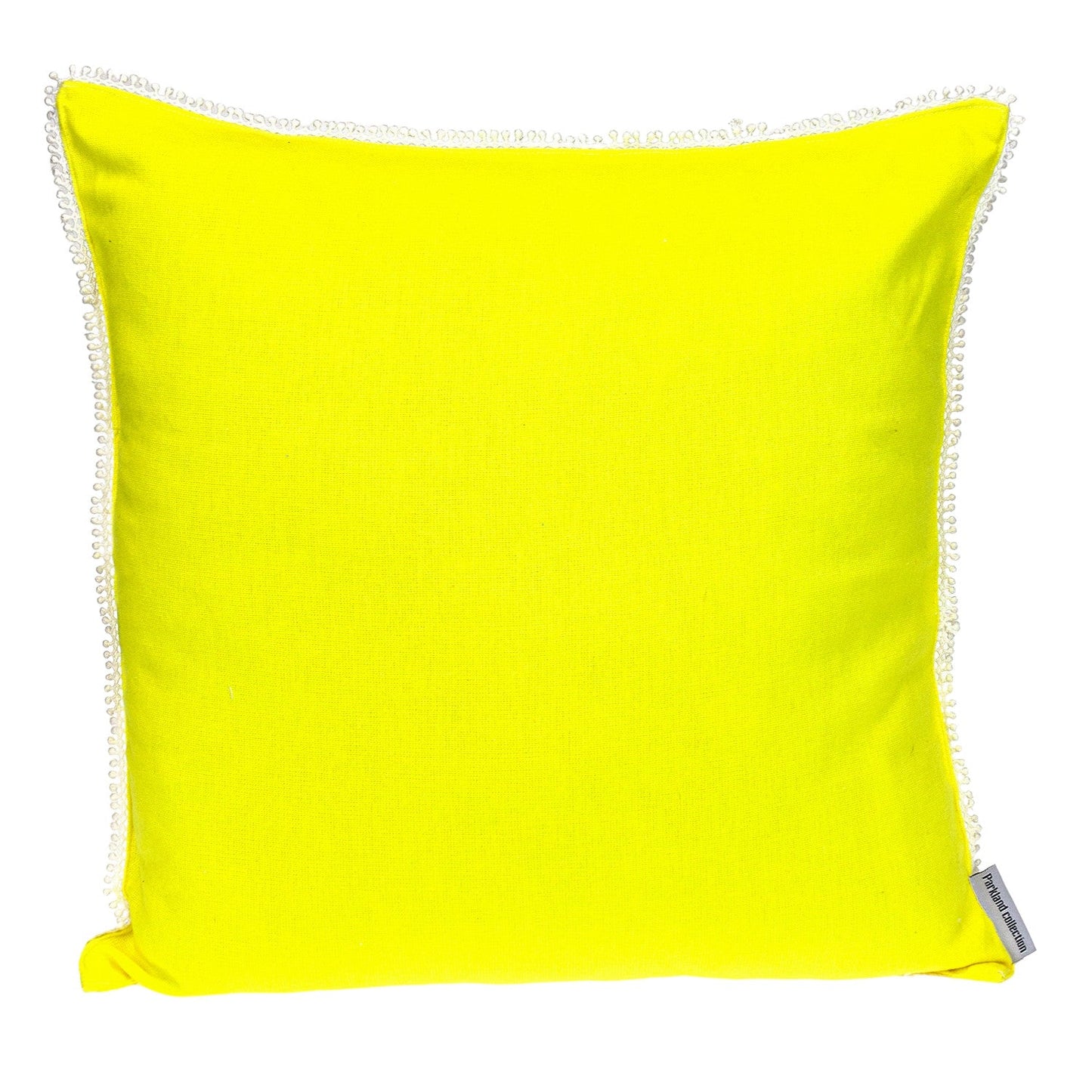 16" Yellow Cotton Throw Pillow FurniFindUSA
