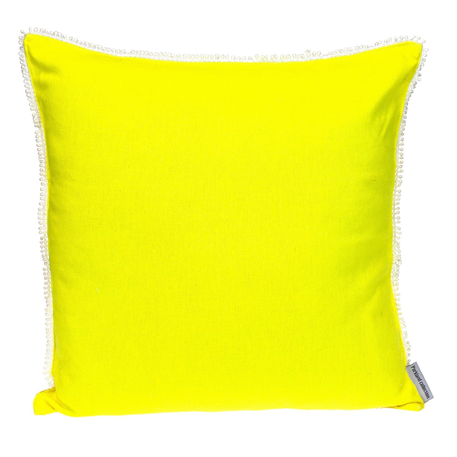 16" Yellow Cotton Throw Pillow FurniFindUSA