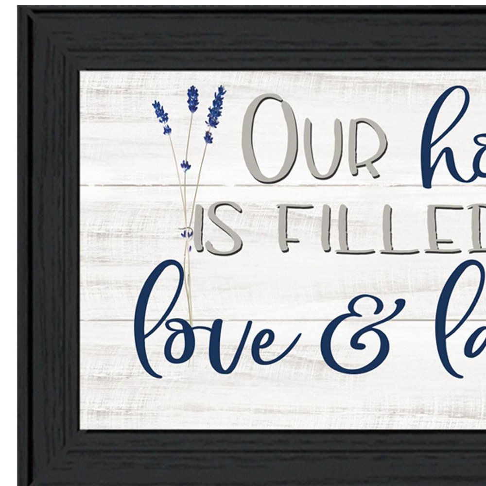 Our Home Black Framed Print Wall Art — view 5