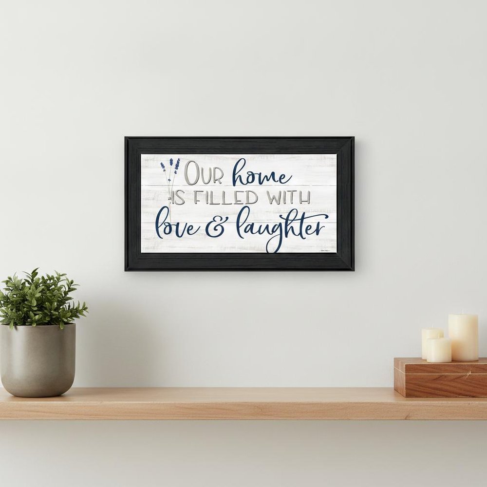 Our Home Black Framed Print Wall Art — view 6