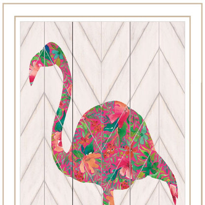 Be A Flamingo Black Framed Wall Art HomeRoots