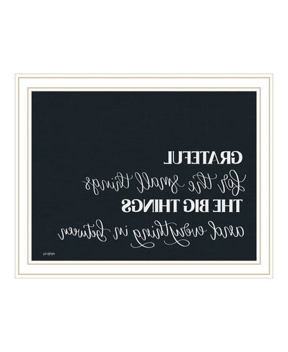 Grateful For Everything Black Framed Print Wall Art HomeRoots