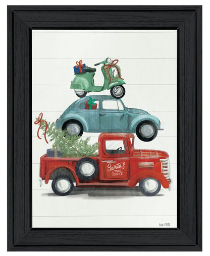 Holiday Travels Black Framed Print Wall Art HomeRoots