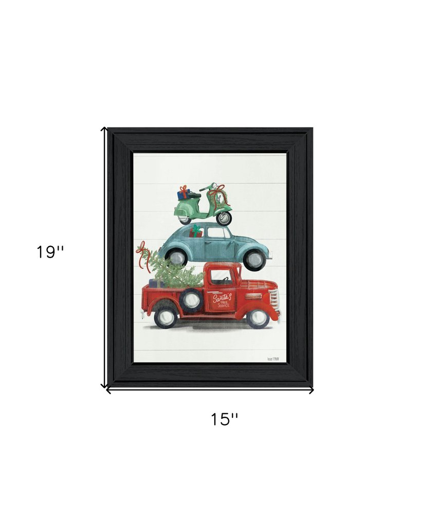 Holiday Travels Black Framed Print Wall Art HomeRoots