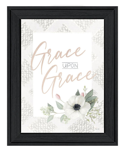 Grace Upon Grace Black Framed Print Wall Art HomeRoots