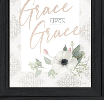 Grace Upon Grace Black Framed Print Wall Art HomeRoots