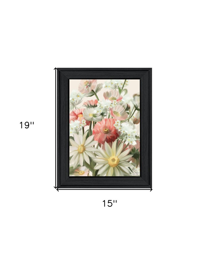 Summer Wildflowers For You Black Framed Print Wall Art HomeRoots