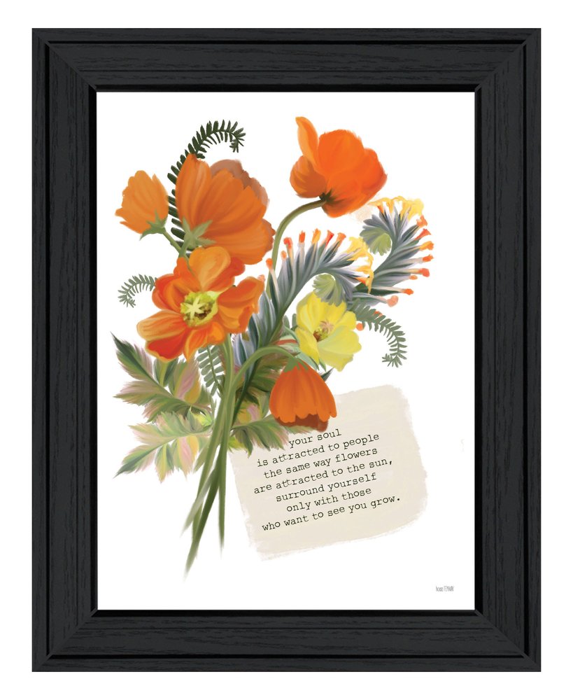 See You Grow White Framed Print Wall Art — view 6