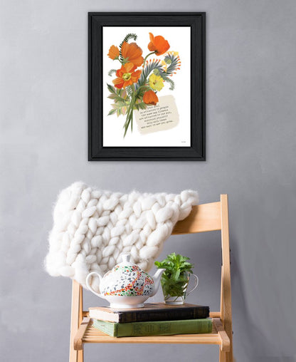 See You Grow White Framed Print Wall Art HomeRoots