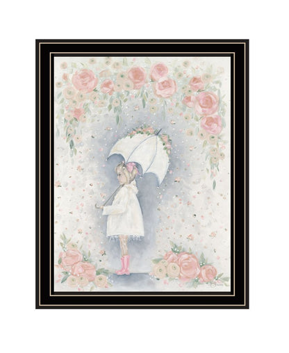 Georgia In The Rain Black Framed Print Wall Art HomeRoots