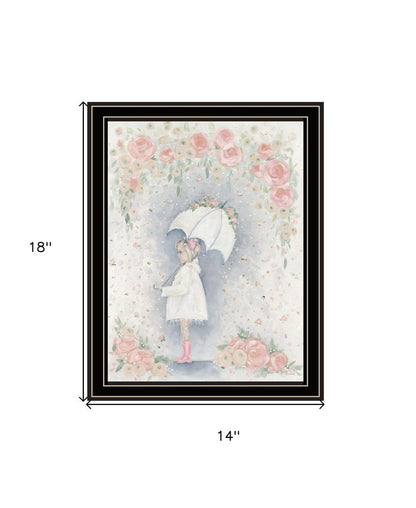 Georgia In The Rain Black Framed Print Wall Art HomeRoots
