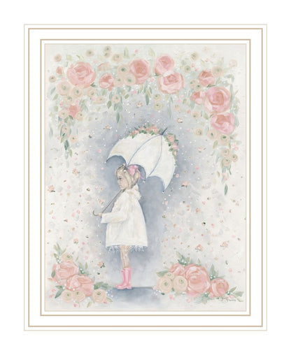 Georgia In The Rain White Framed Print Wall Art HomeRoots