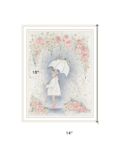 Georgia In The Rain White Framed Print Wall Art HomeRoots