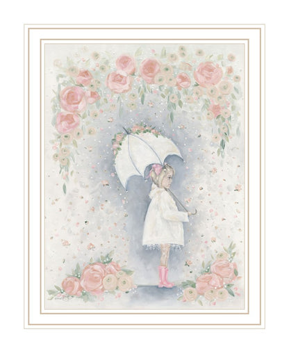 Georgia In The Rain White Framed Print Wall Art HomeRoots