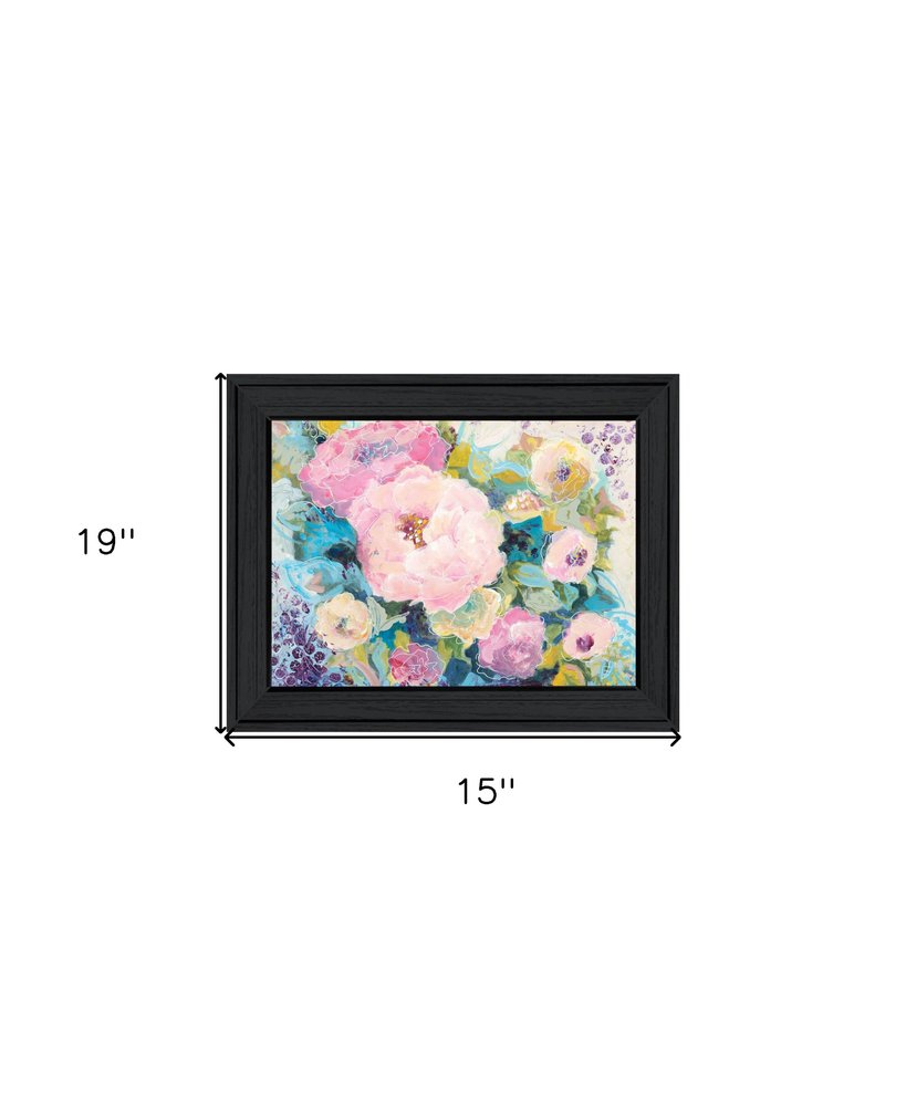 Fresh Florals Black Framed Print Wall Art HomeRoots