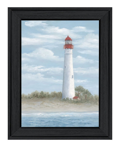 Cape May Light Black Framed Print Wall Art HomeRoots