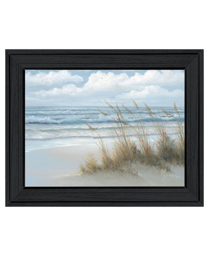 Sea Oats Black Framed Print Wall Art HomeRoots