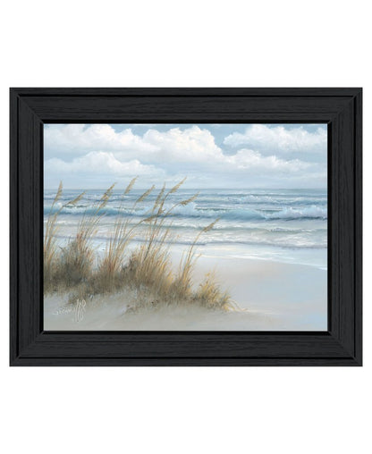 Sea Oats Black Framed Print Wall Art HomeRoots
