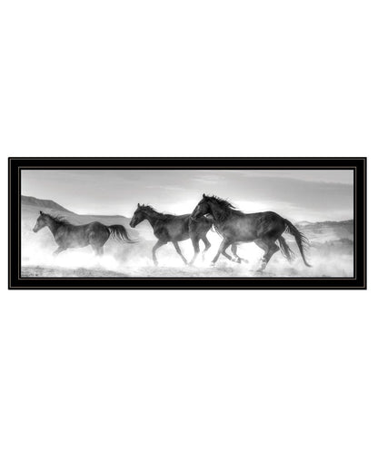 Horses Rolling By White Framed Print Wall Art HomeRoots