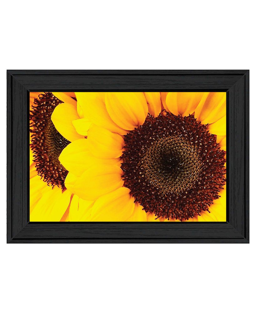 Sunflower Portrait Black Framed Print Wall Art HomeRoots