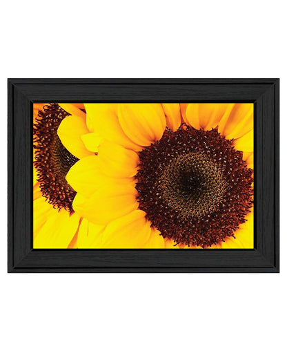 Sunflower Portrait Black Framed Print Wall Art HomeRoots